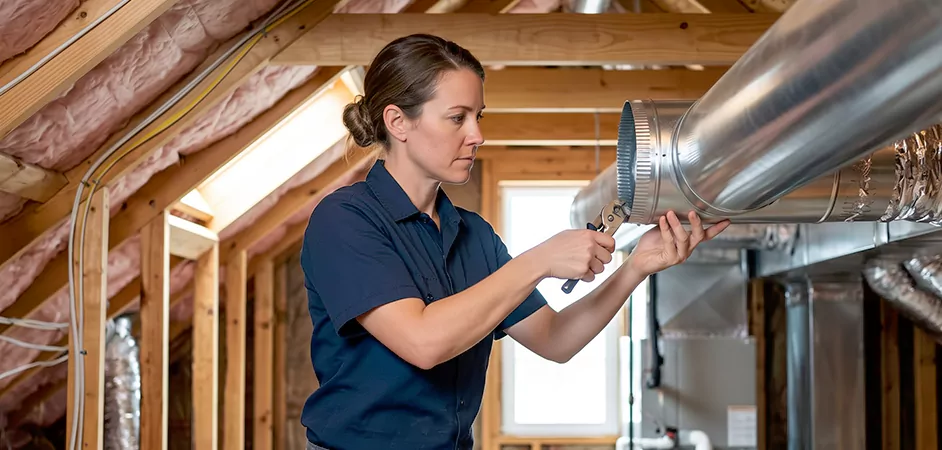 Dryer Vent Replacement in Cumberland, MD