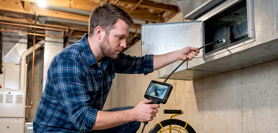 Post-Renovation Duct Inspection in Cumberland