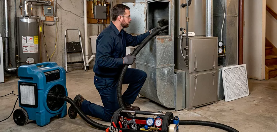 HVAC Tune Up and Duct Cleaning in Cumberland